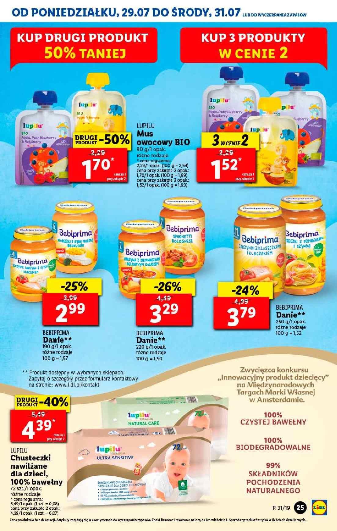 Gazetka promocyjna Lidl do 31/07/2019 str.25