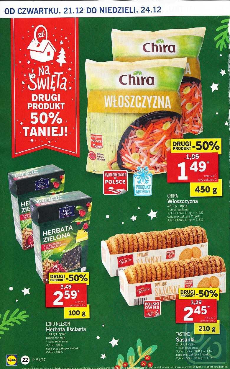 Gazetka promocyjna Lidl do 24/12/2017 str.22