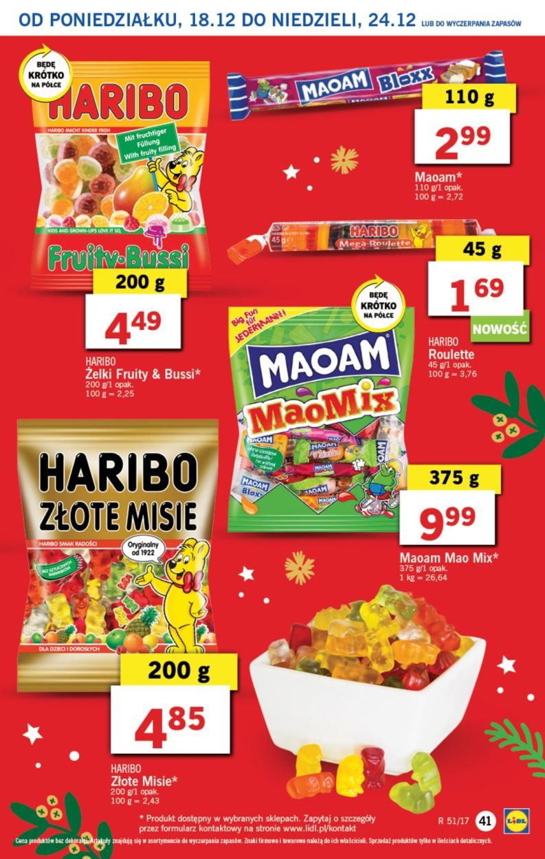 Gazetka promocyjna Lidl do 20/12/2017 str.41