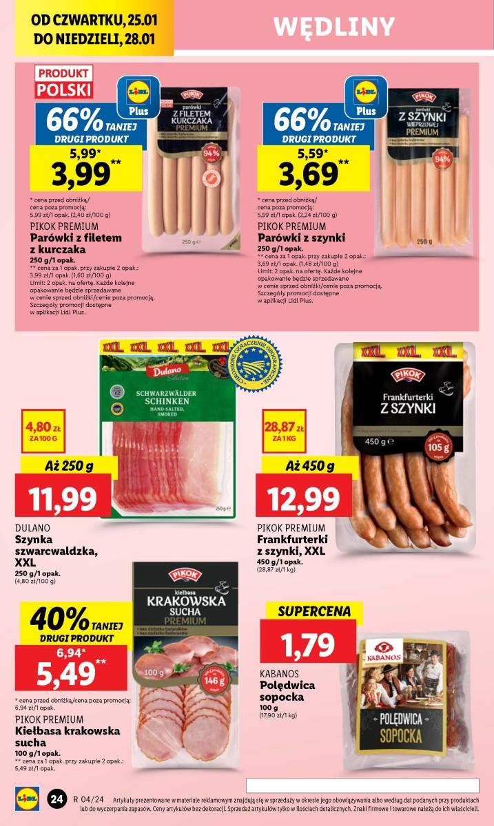 Gazetka promocyjna Lidl do 28/01/2024 str.24