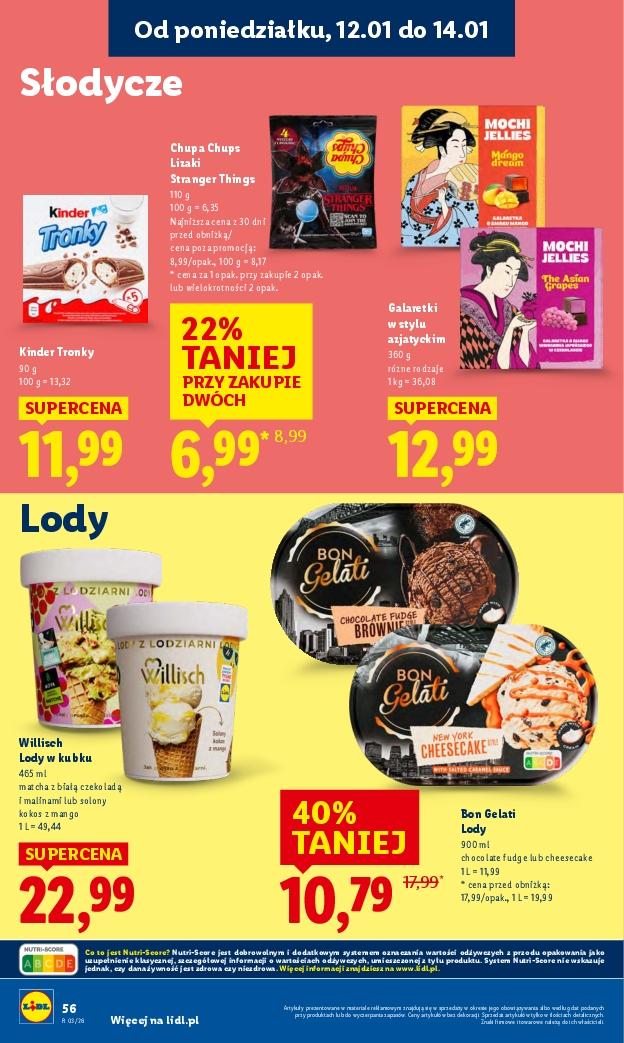 Gazetka promocyjna Lidl do 14/01/2026 str.56
