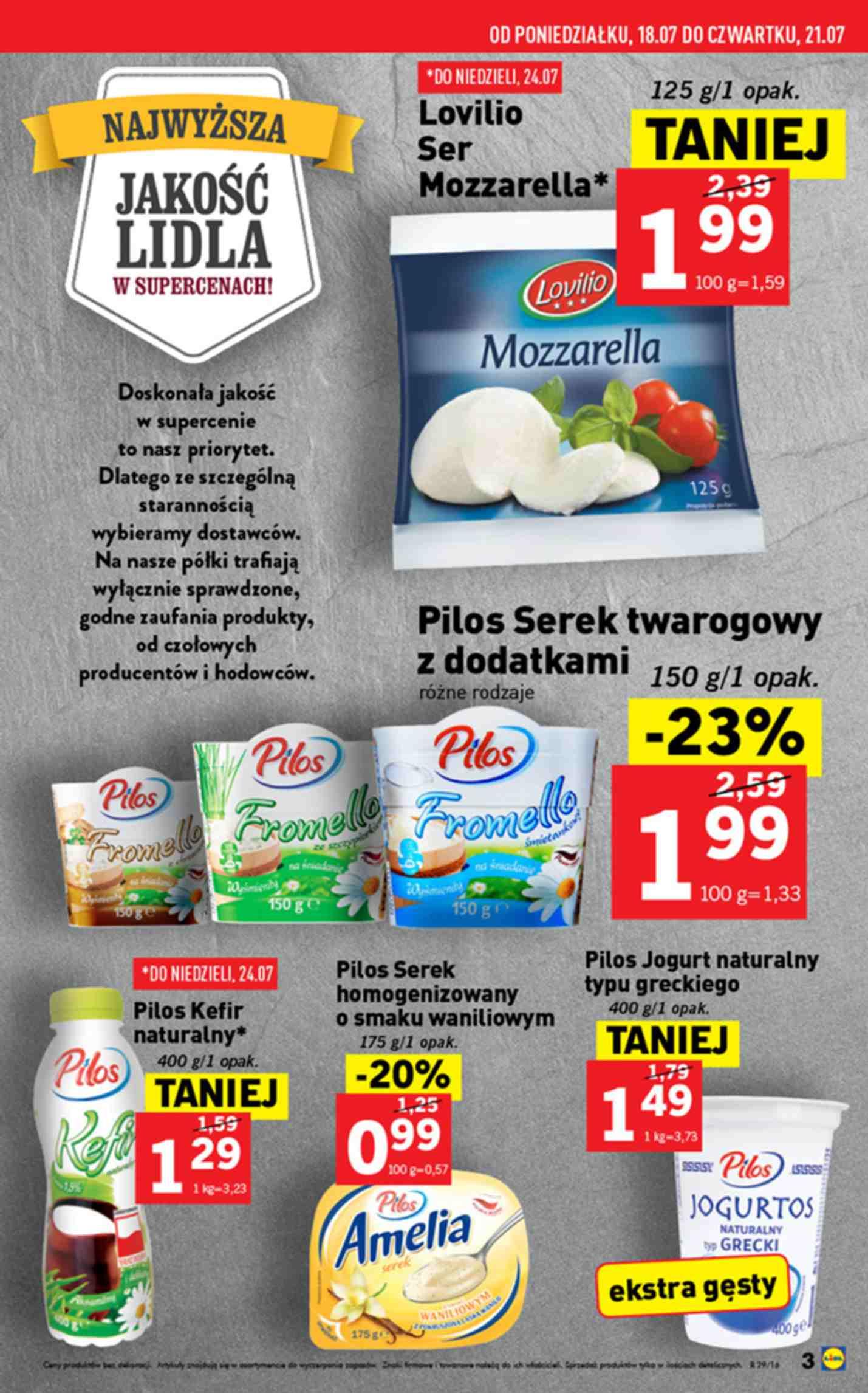 Gazetka promocyjna Lidl do 24/07/2016 str.2