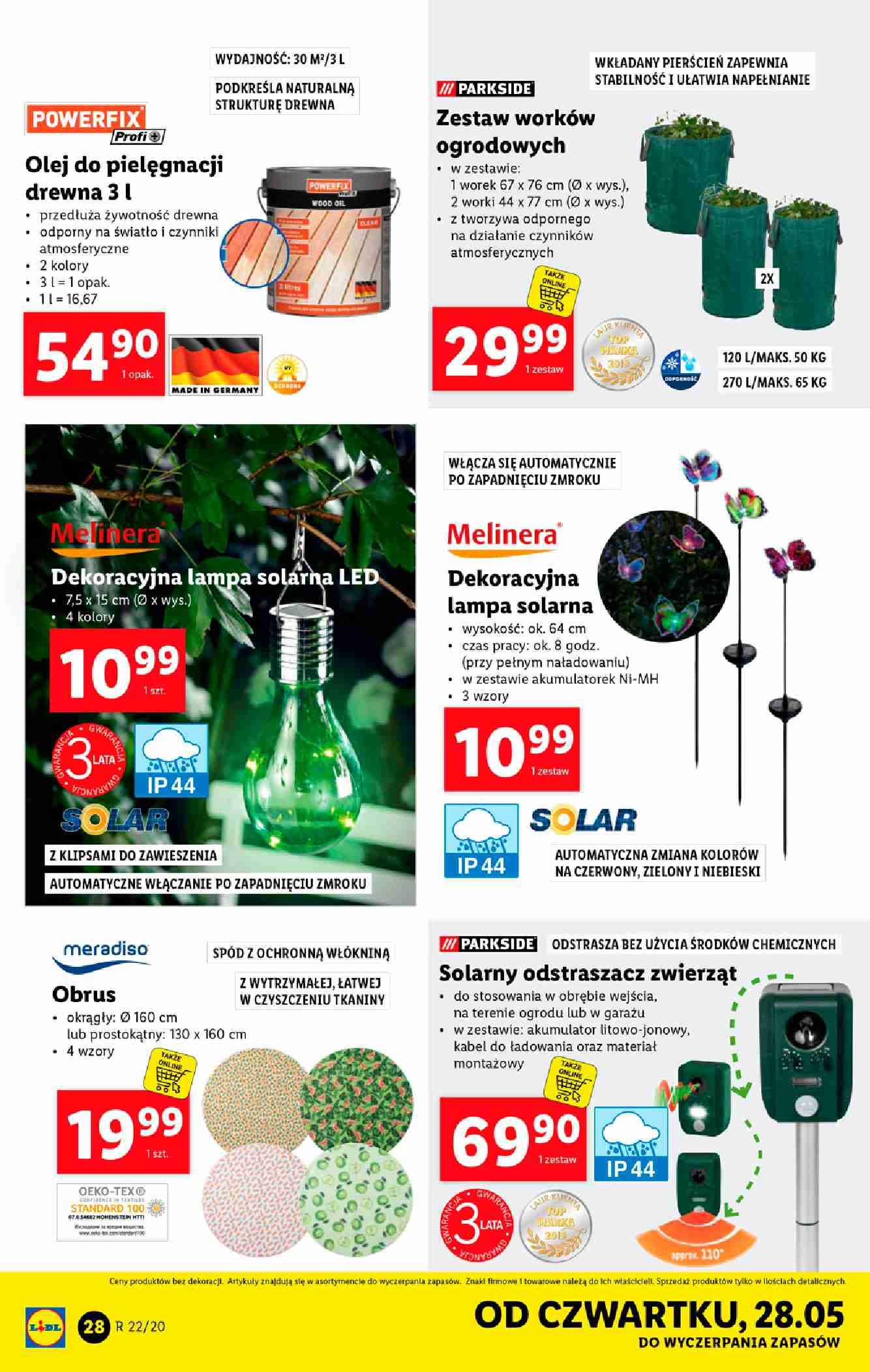 Gazetka promocyjna Lidl do 30/05/2020 str.28