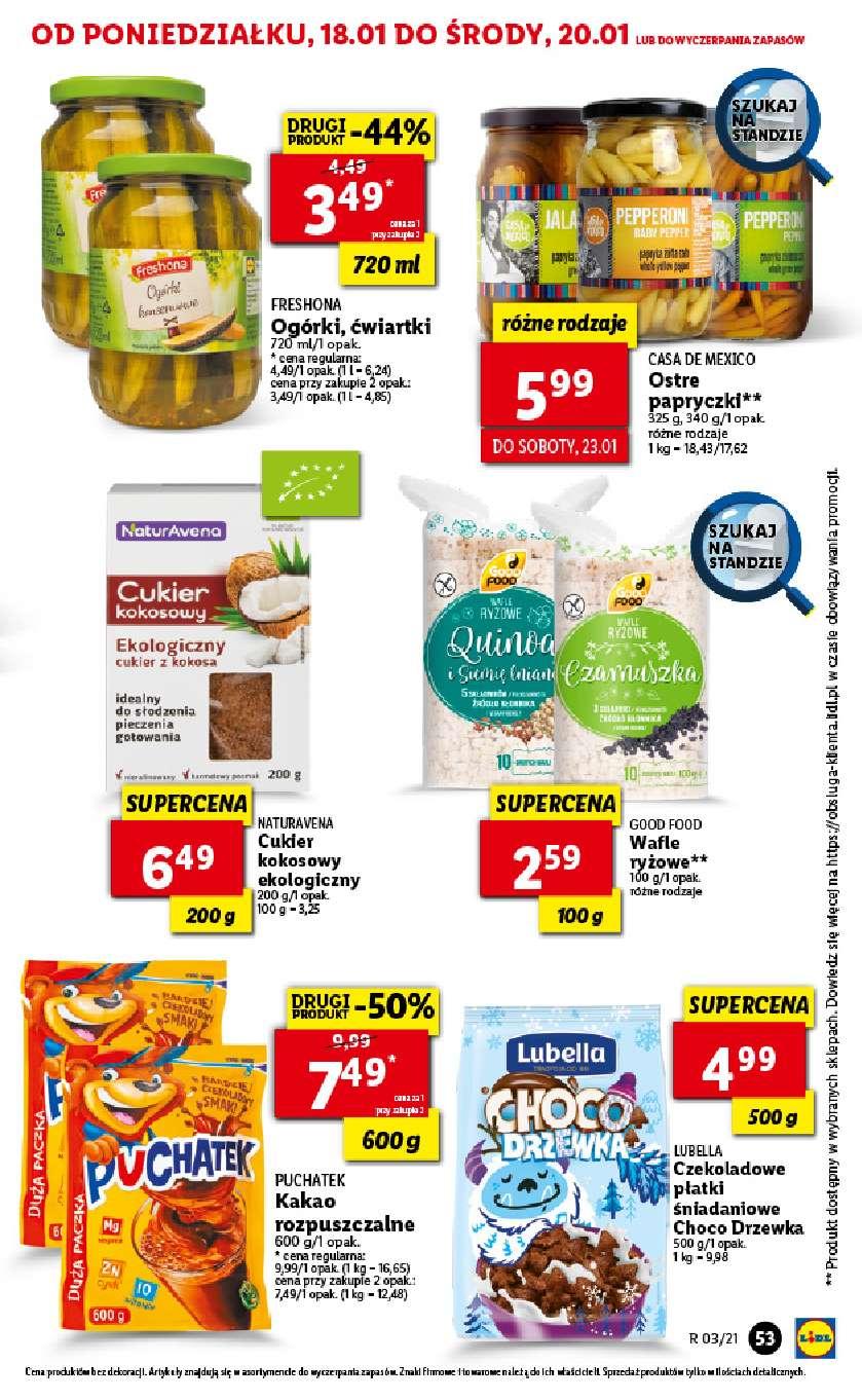 Gazetka promocyjna Lidl do 20/01/2021 str.53