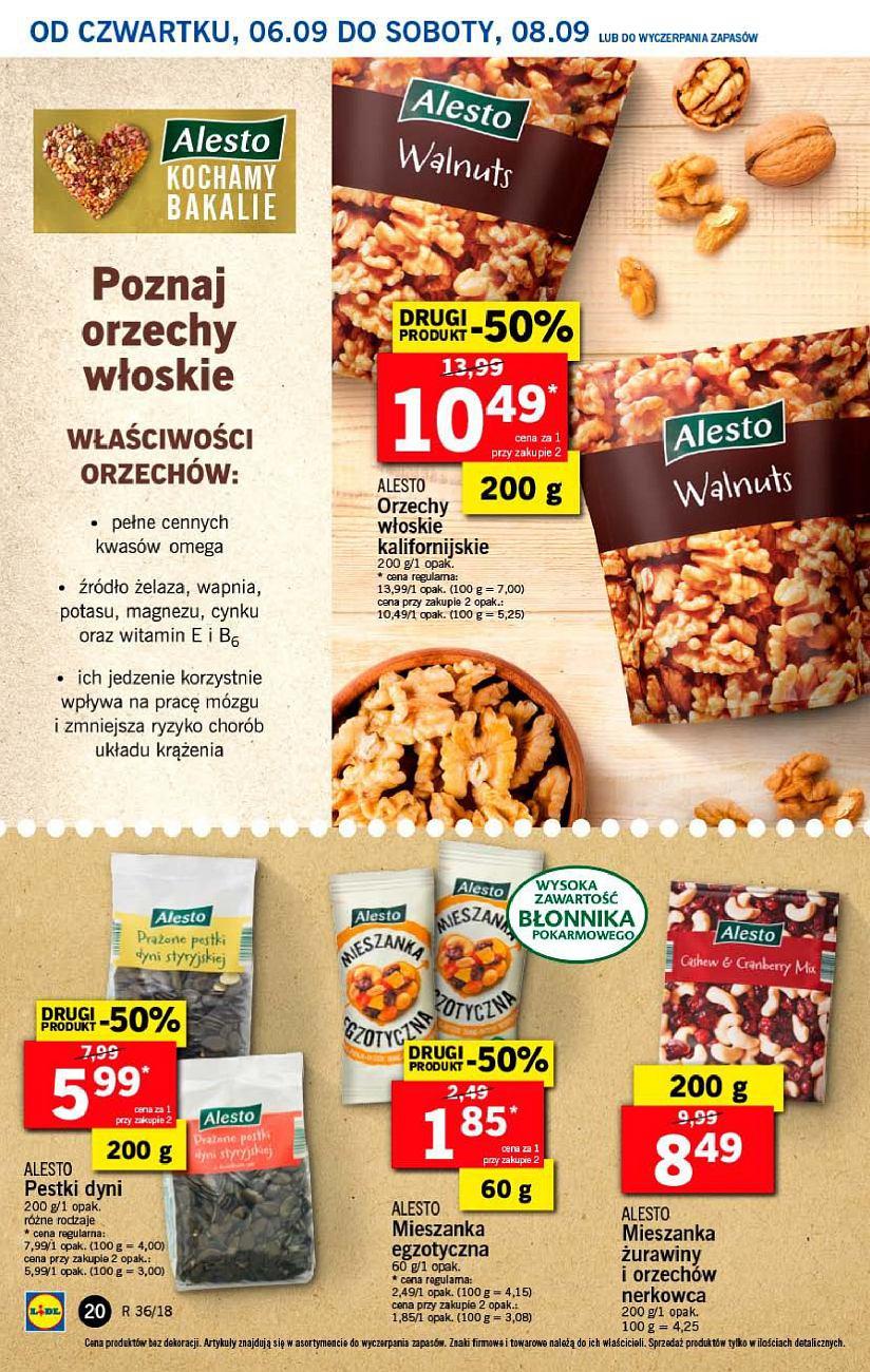 Gazetka promocyjna Lidl do 08/09/2018 str.20