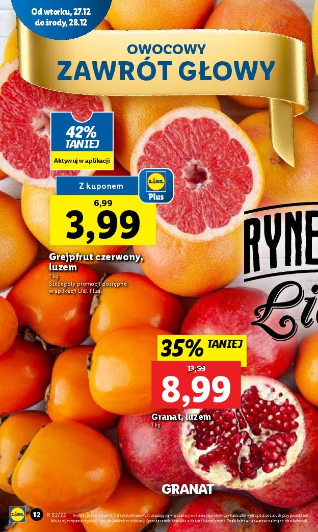 Gazetka promocyjna Lidl do 28/12/2022 str.12