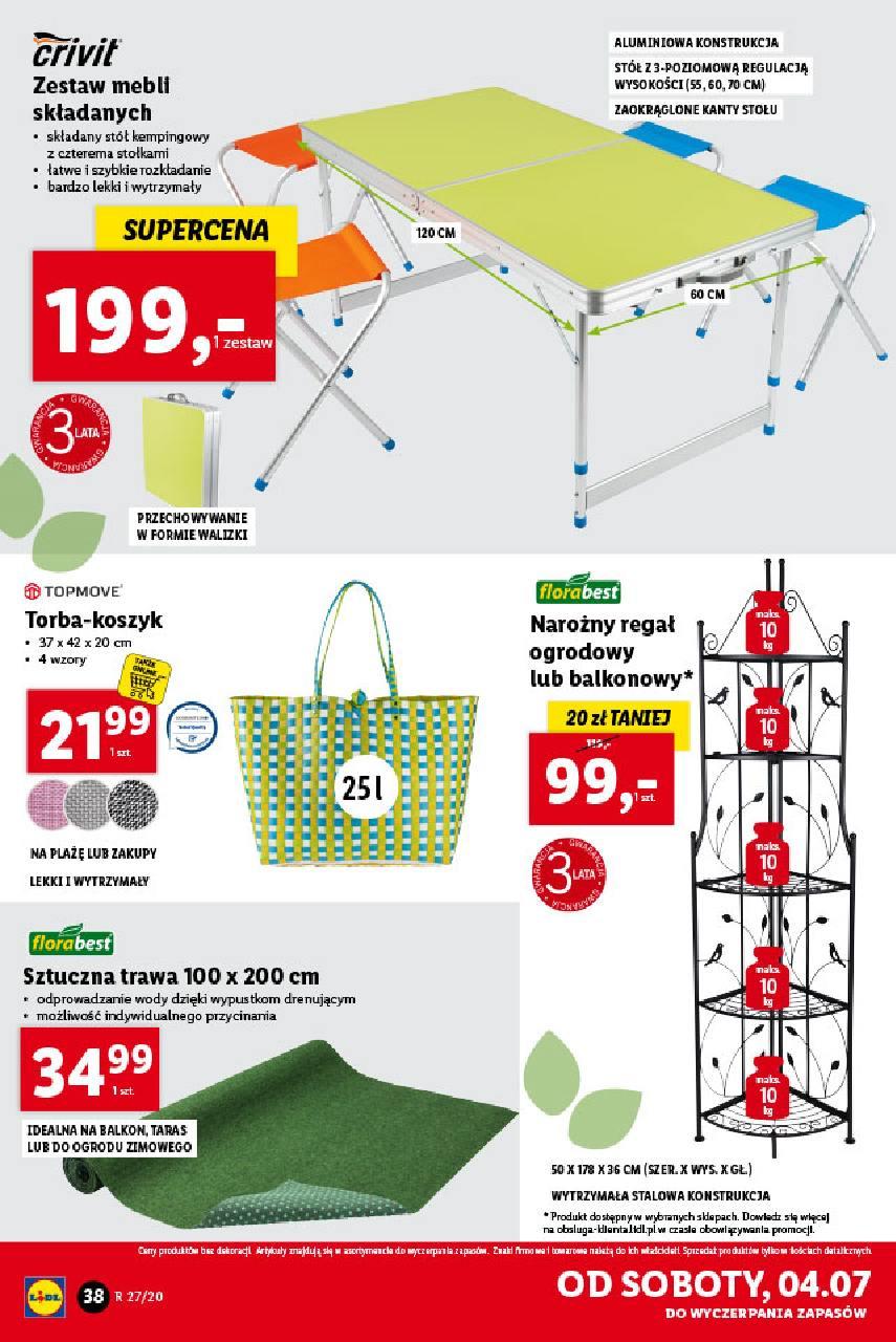 Gazetka promocyjna Lidl do 04/07/2020 str.38