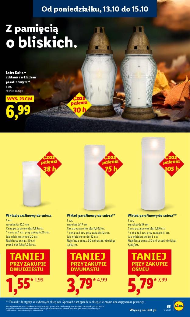 Gazetka promocyjna Lidl do 15/10/2025 str.65