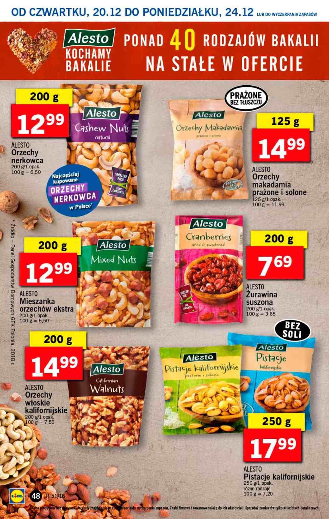 Gazetka promocyjna Lidl do 23/12/2018 str.48