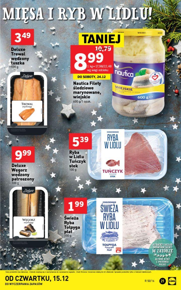 Gazetka promocyjna Lidl do 18/12/2016 str.21