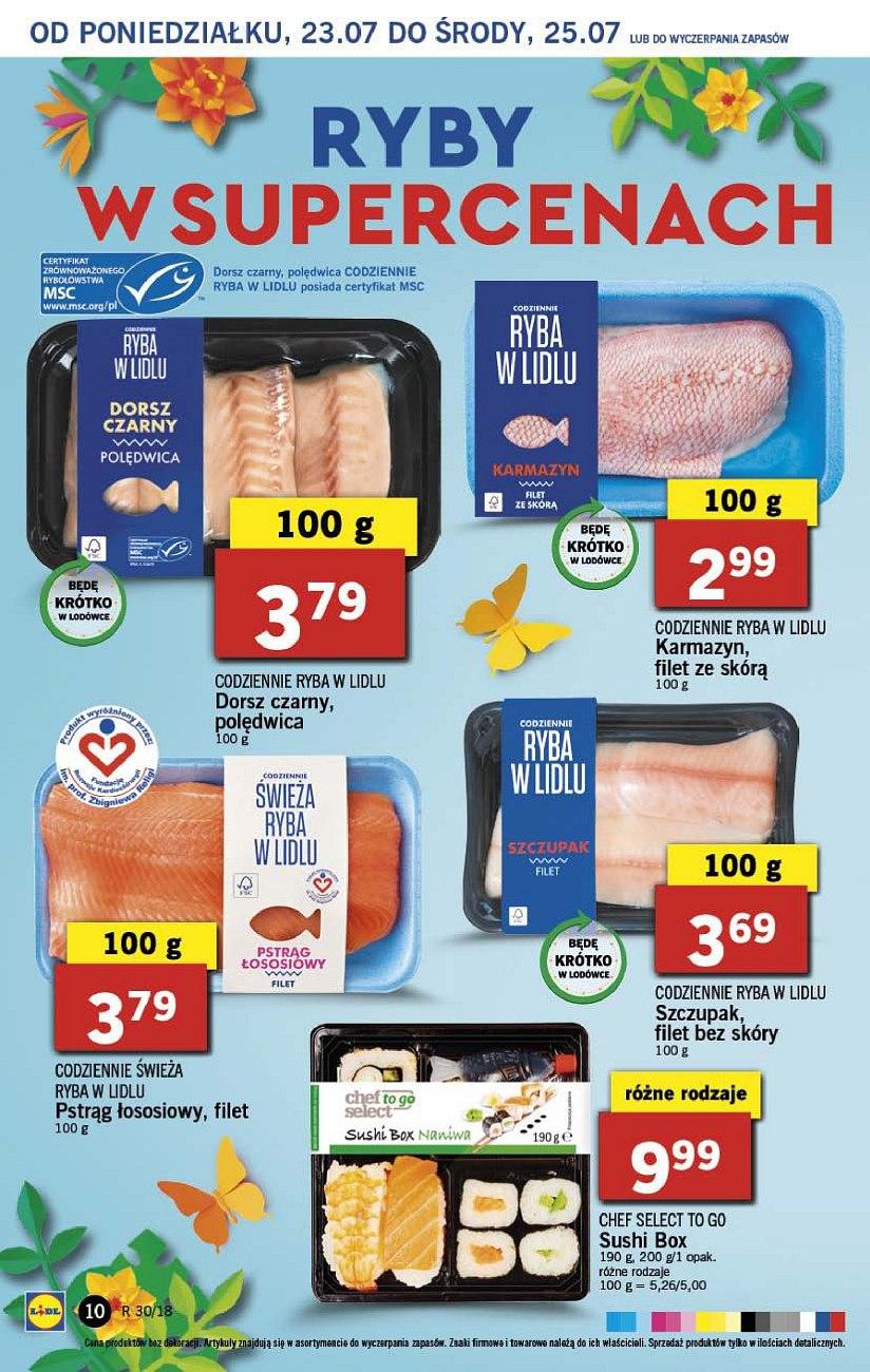 Gazetka promocyjna Lidl do 25/07/2018 str.10