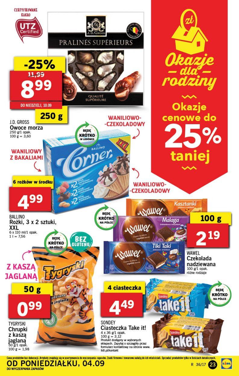 Gazetka promocyjna Lidl do 06/09/2017 str.23