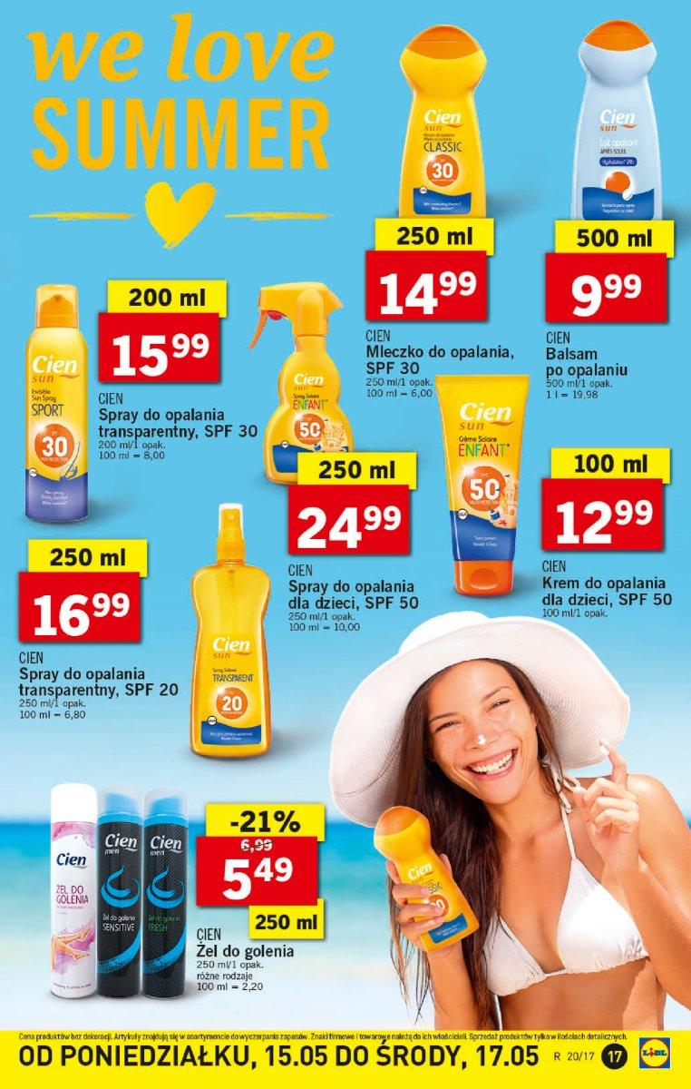 Gazetka promocyjna Lidl do 21/05/2017 str.17