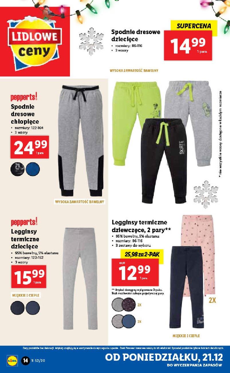 Gazetka promocyjna Lidl do 24/12/2020 str.14