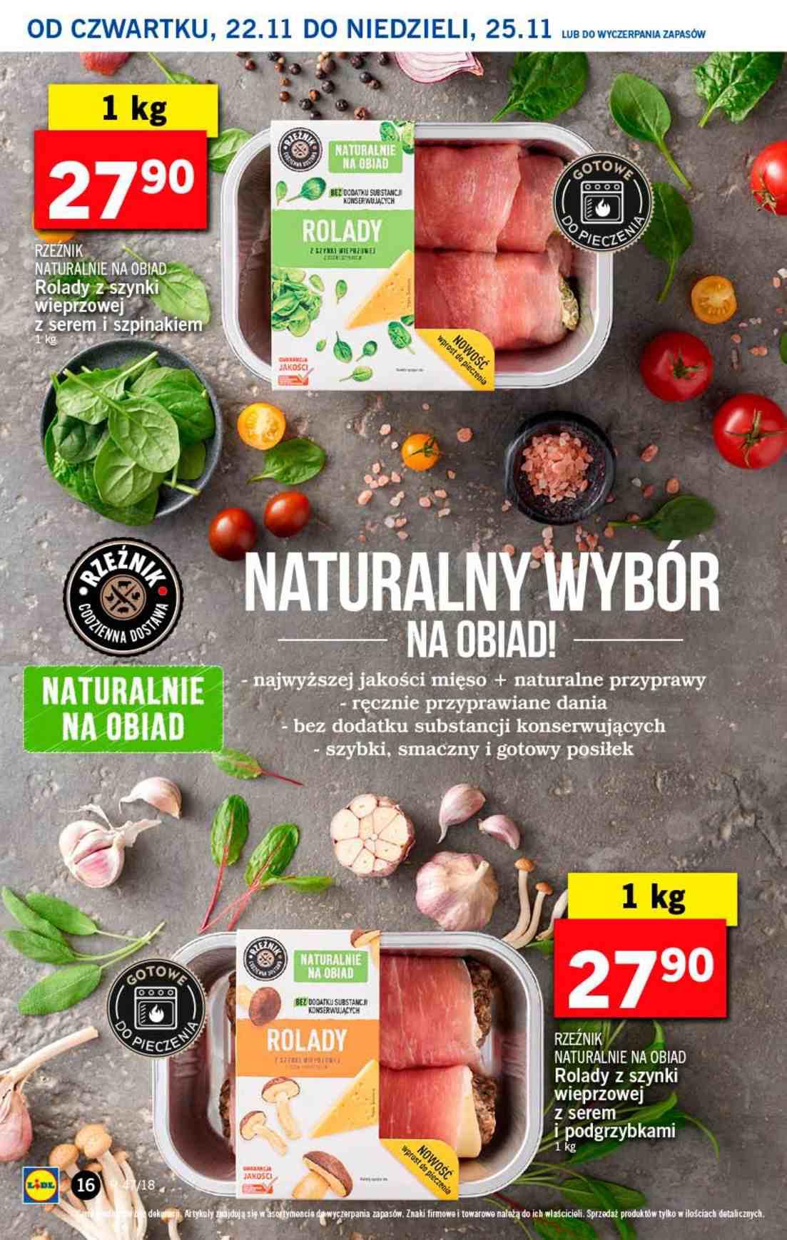 Gazetka promocyjna Lidl do 25/11/2018 str.16