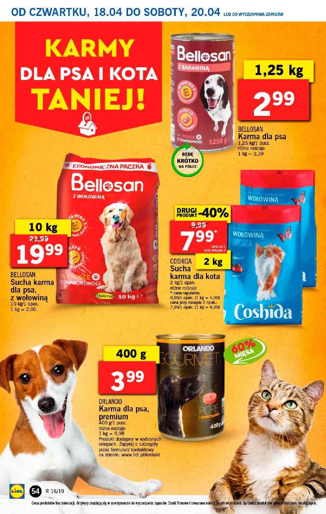 Gazetka promocyjna Lidl do 20/04/2019 str.54