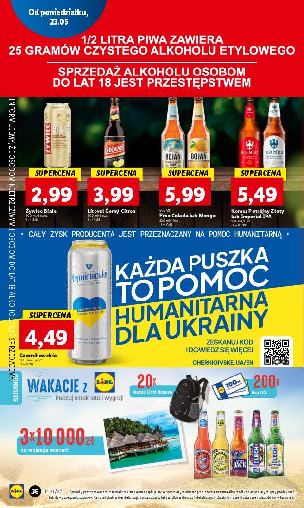 Gazetka promocyjna Lidl do 25/05/2022 str.36