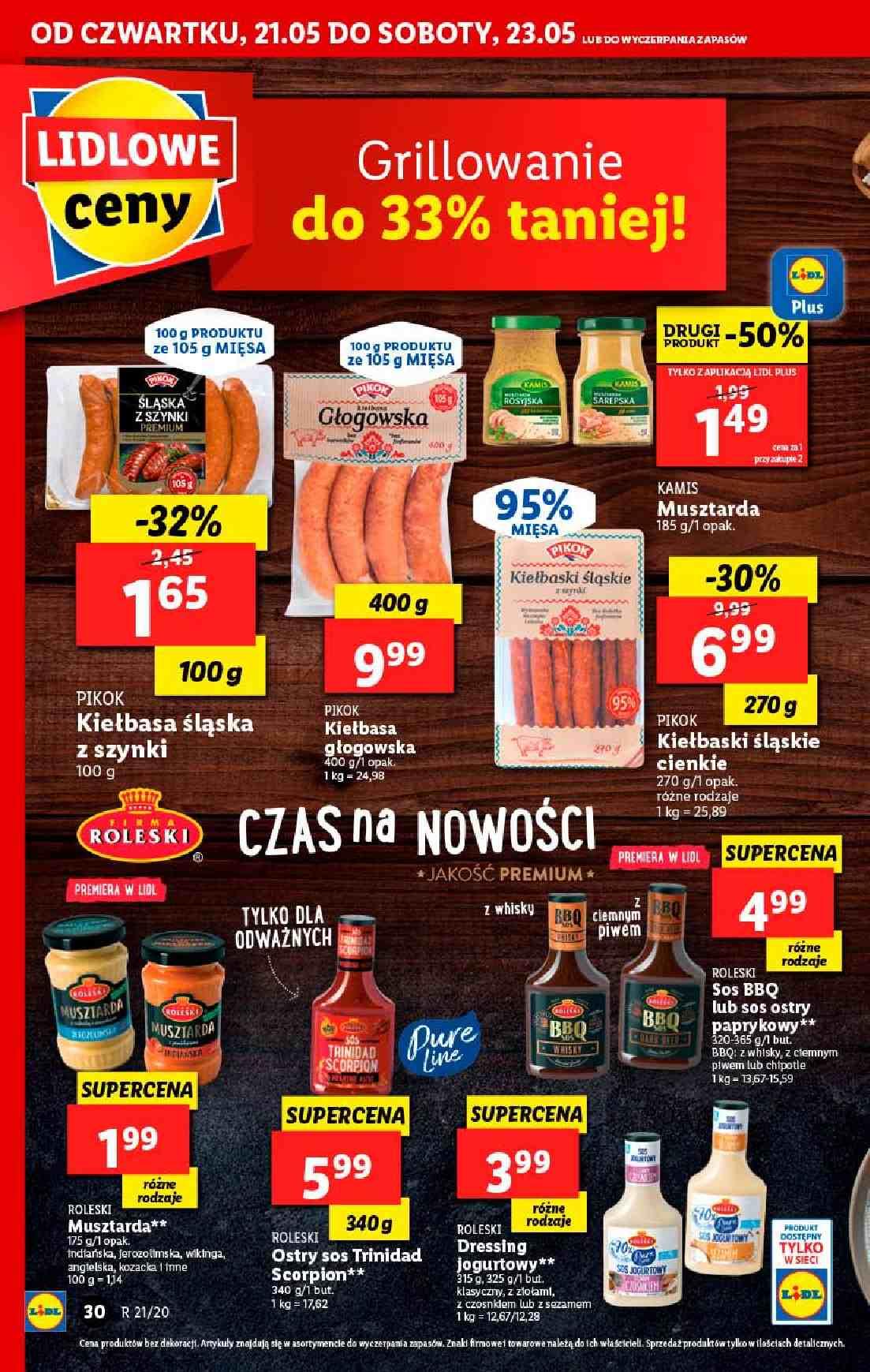 Gazetka promocyjna Lidl do 23/05/2020 str.30