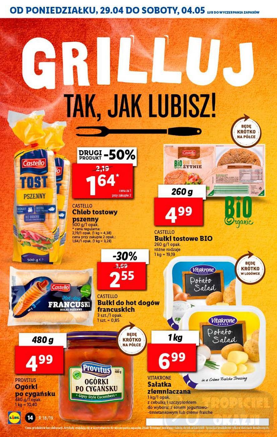 Gazetka promocyjna Lidl do 04/05/2019 str.14