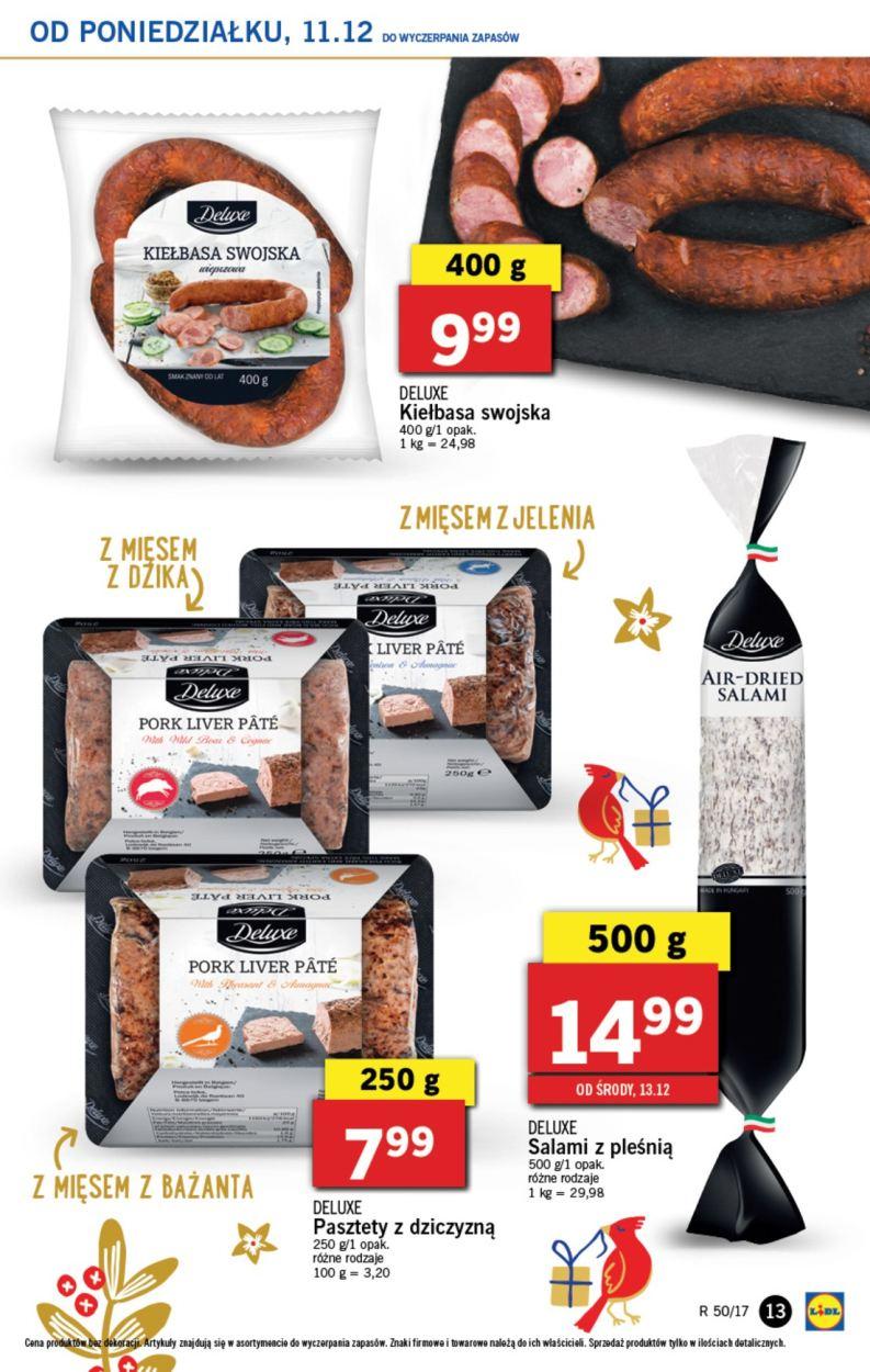 Gazetka promocyjna Lidl do 13/12/2017 str.13