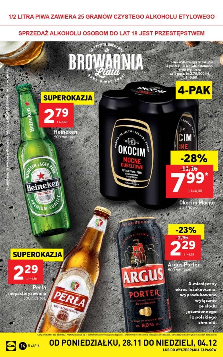 Gazetka promocyjna Lidl do 04/12/2016 str.14