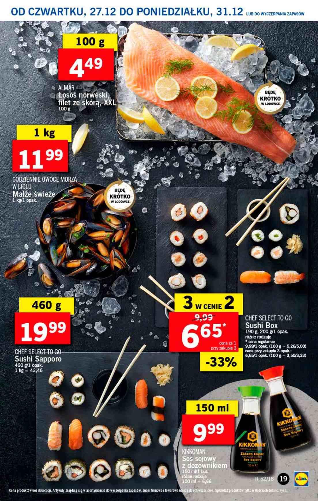 Gazetka promocyjna Lidl do 31/12/2018 str.19