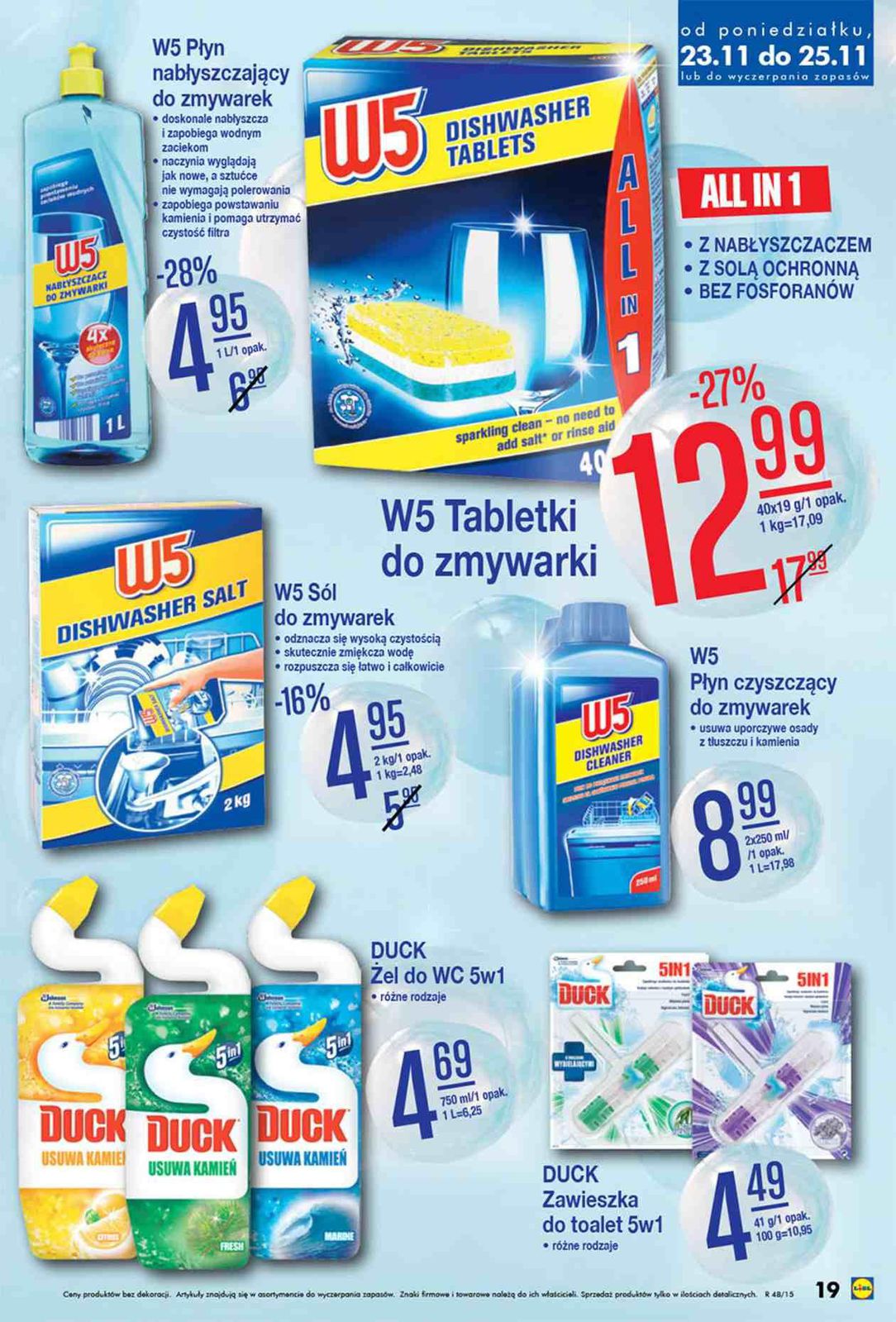 Gazetka promocyjna Lidl do 29/11/2015 str.19