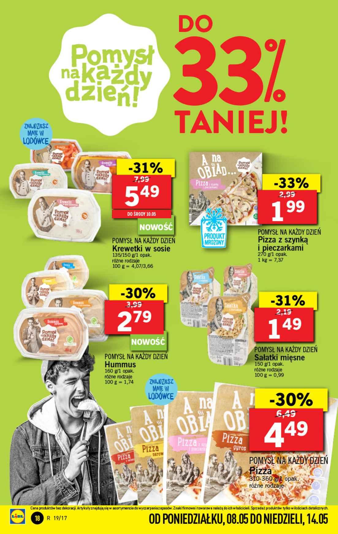 Gazetka promocyjna Lidl do 10/05/2017 str.18