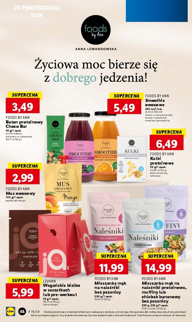 Gazetka promocyjna Lidl do 17/04/2024 str.48