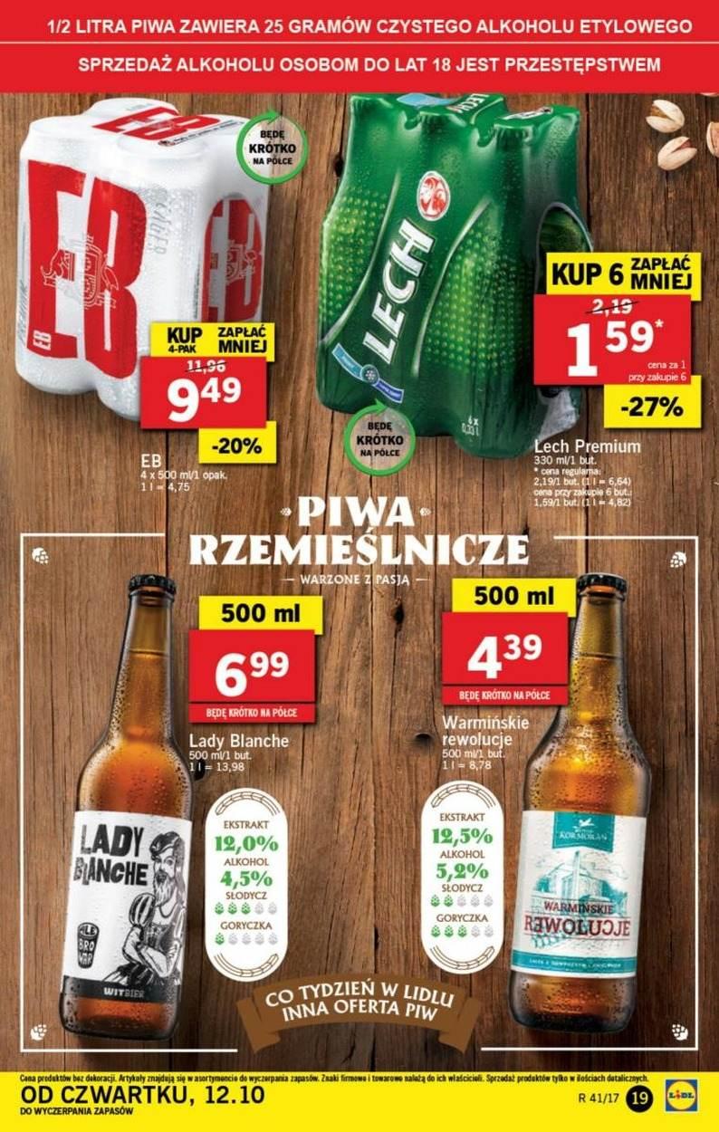 Gazetka promocyjna Lidl do 15/10/2017 str.19