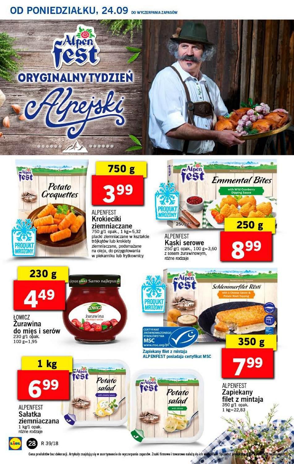 Gazetka promocyjna Lidl do 26/09/2018 str.28