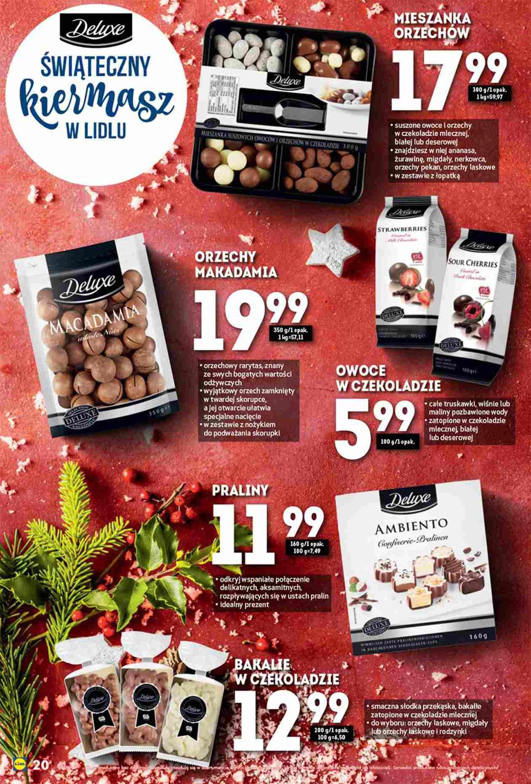 Gazetka promocyjna Lidl do 06/12/2015 str.20