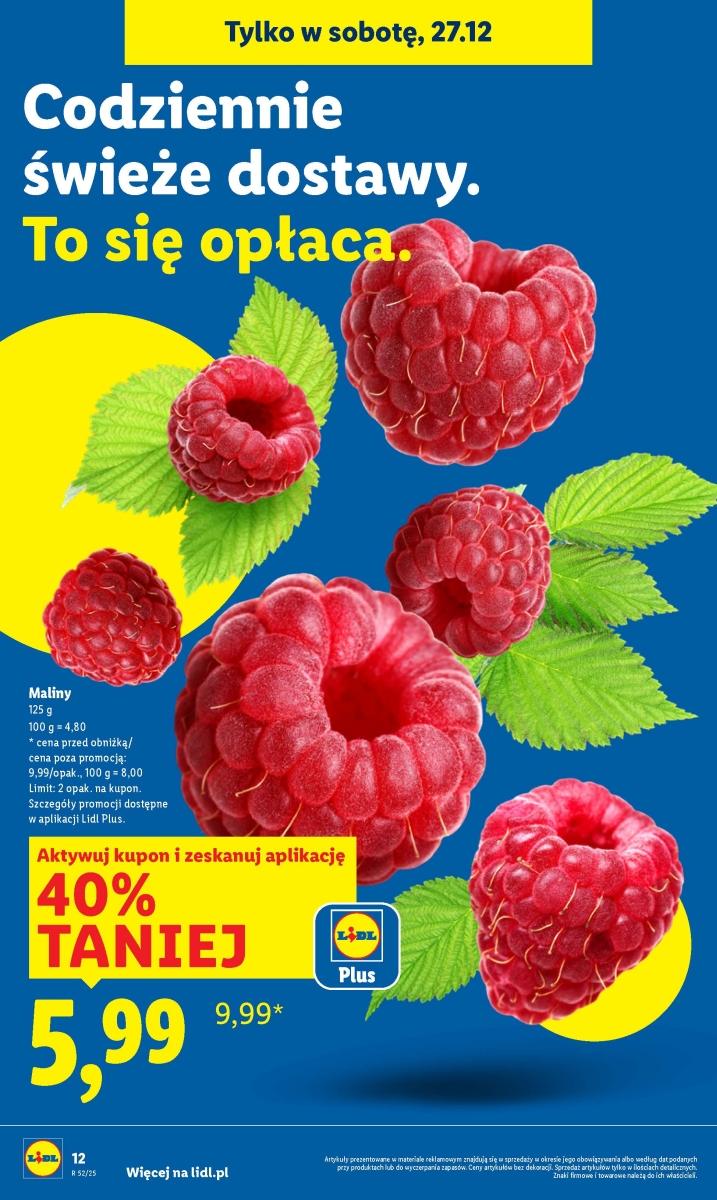 Gazetka promocyjna Lidl do 27/12/2025 str.12