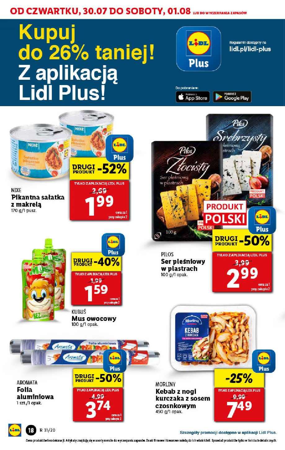 Gazetka promocyjna Lidl do 01/08/2020 str.18