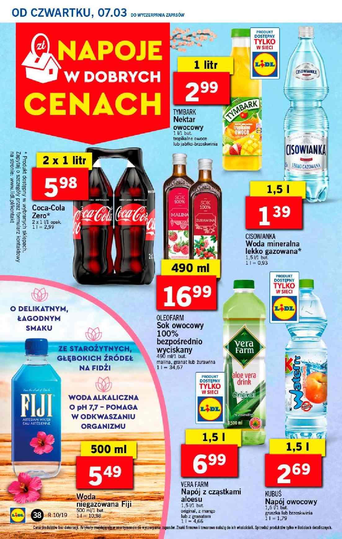 Gazetka promocyjna Lidl do 09/03/2019 str.38