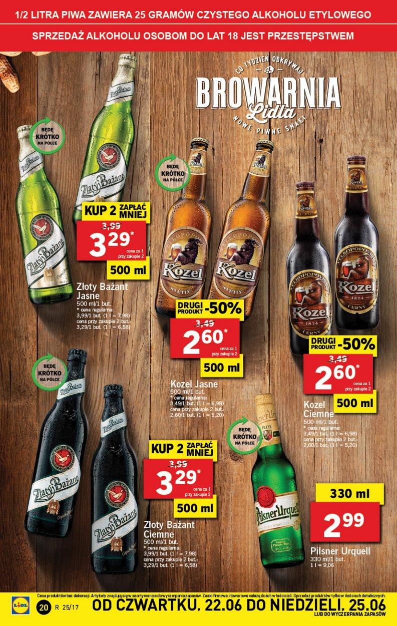 Gazetka promocyjna Lidl do 25/06/2017 str.20