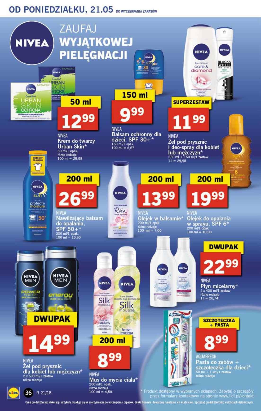 Gazetka promocyjna Lidl do 23/05/2018 str.36