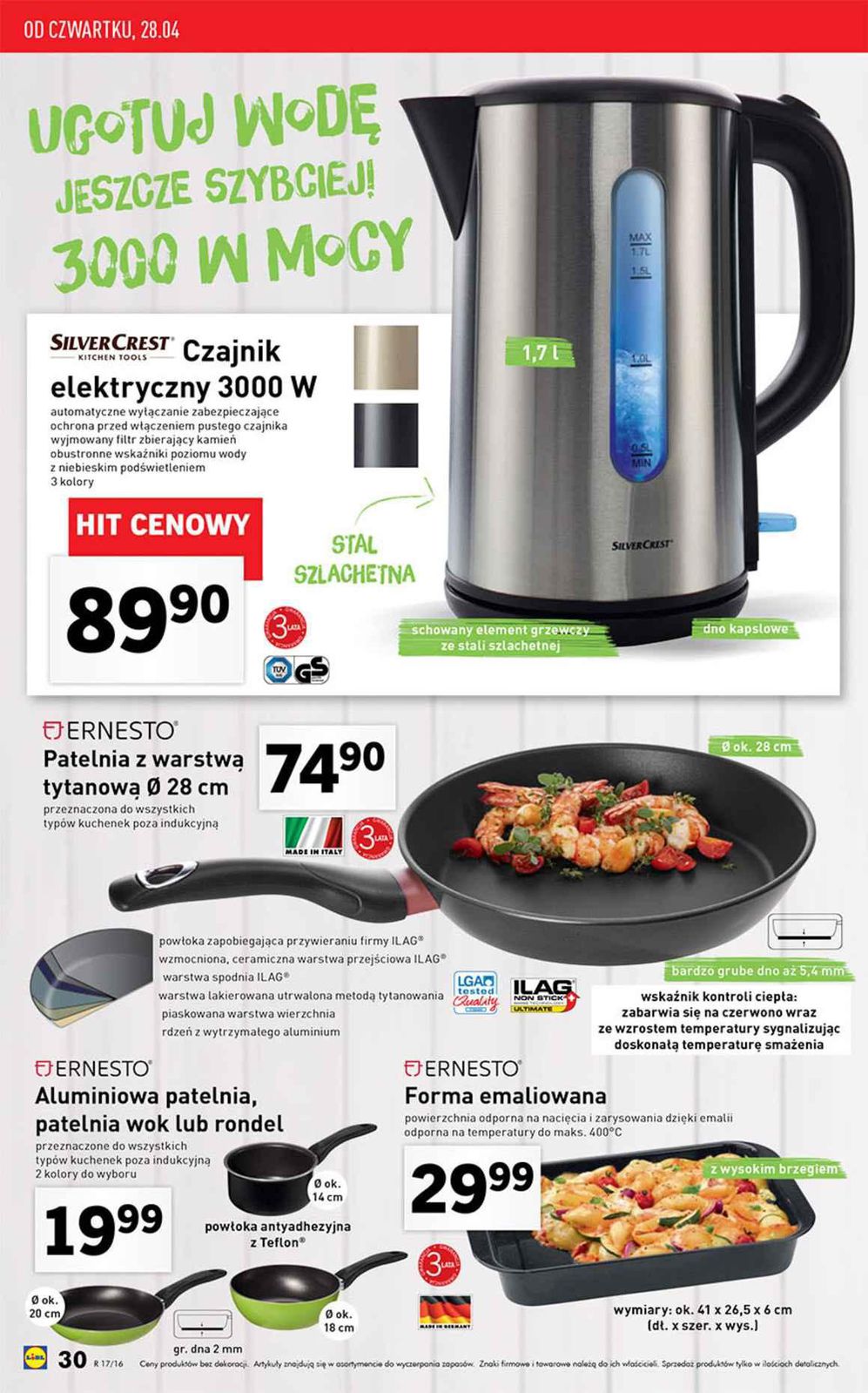 Gazetka promocyjna Lidl do 01/05/2016 str.30