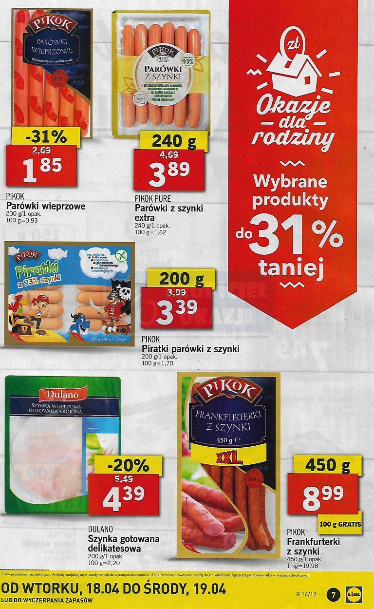 Gazetka promocyjna Lidl do 23/04/2017 str.7