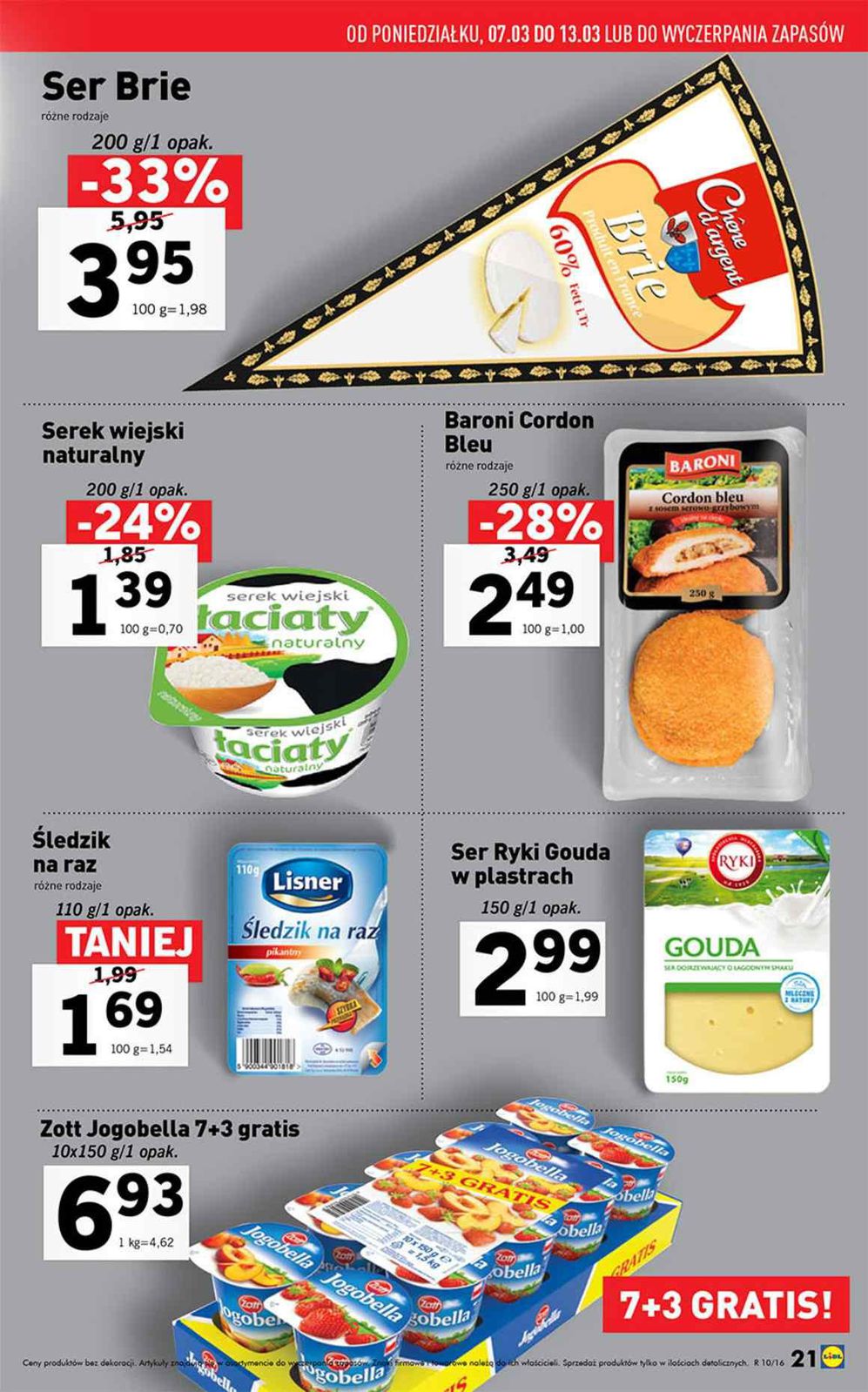 Gazetka promocyjna Lidl do 13/03/2016 str.21