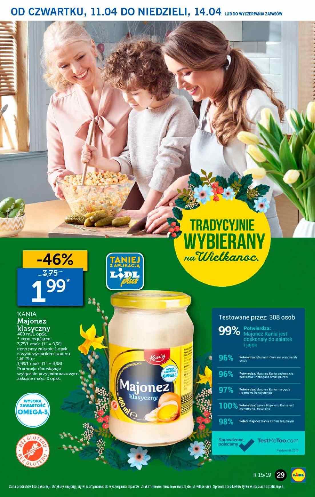 Gazetka promocyjna Lidl do 14/04/2019 str.29