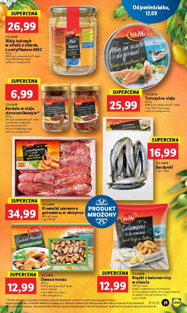 Gazetka promocyjna Lidl do 14/09/2022 str.21