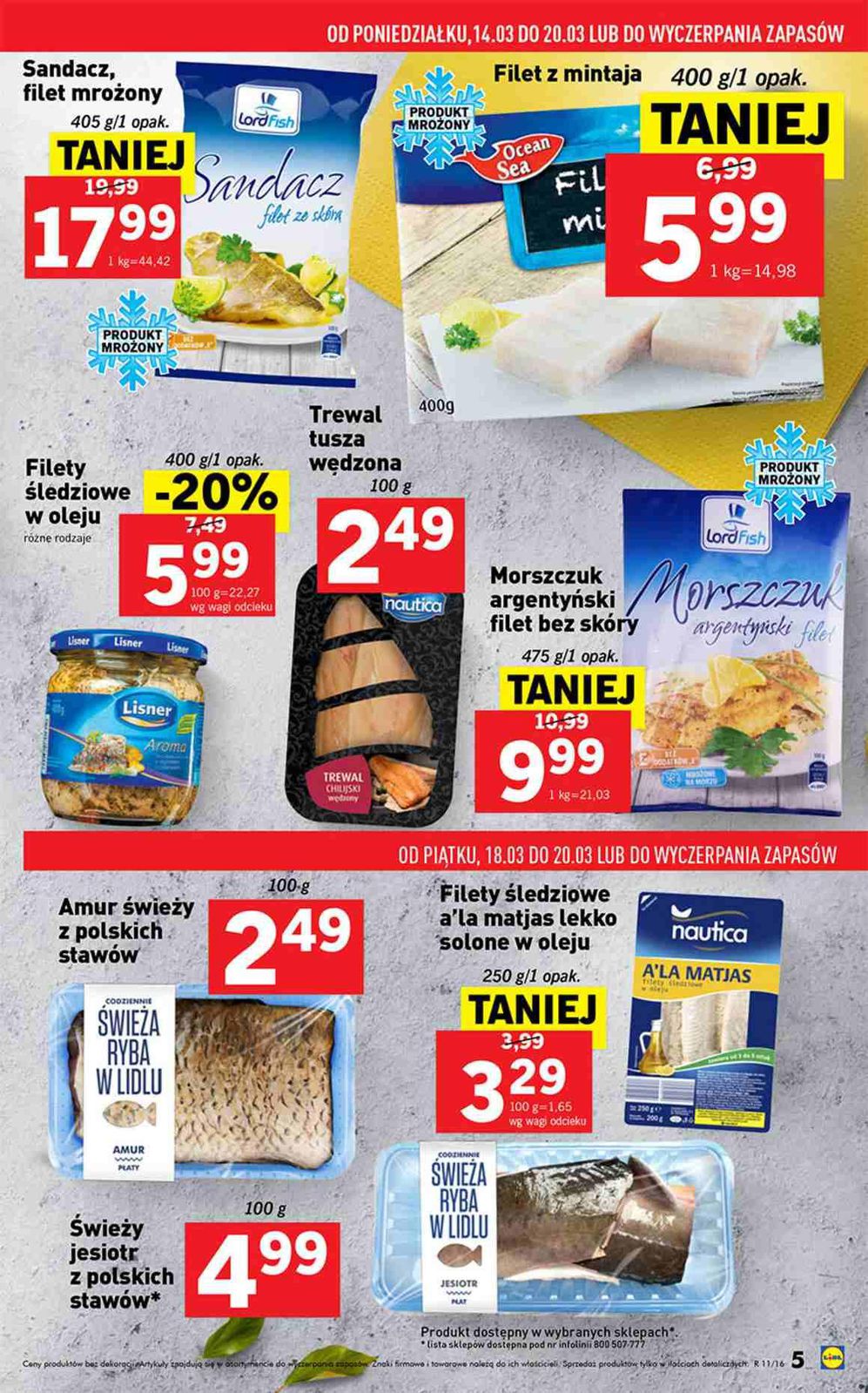 Gazetka promocyjna Lidl do 20/03/2016 str.5