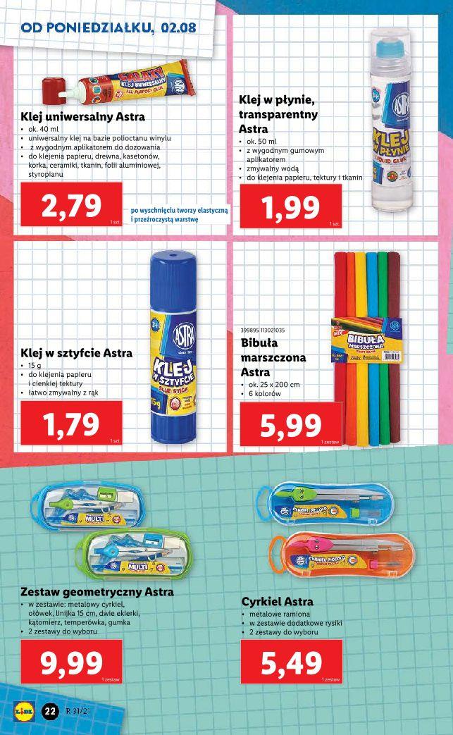 Gazetka promocyjna Lidl do 07/08/2021 str.22