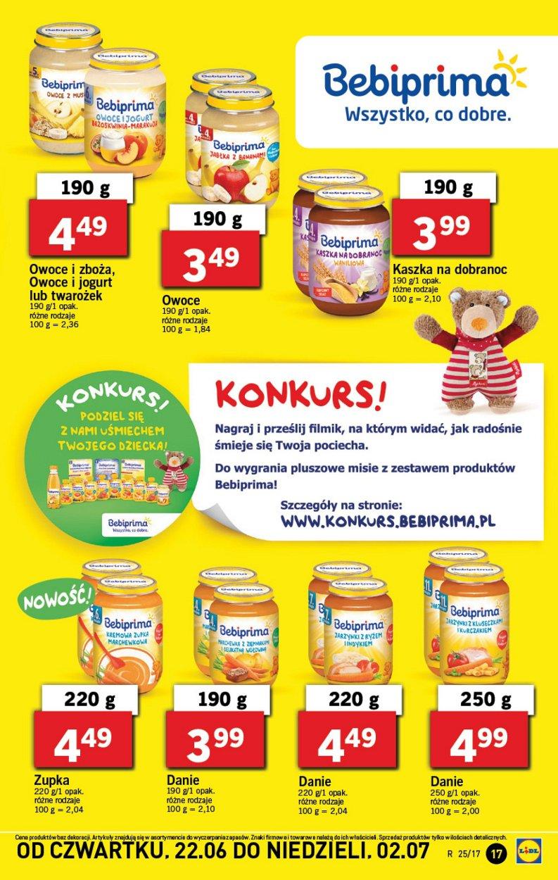 Gazetka promocyjna Lidl do 25/06/2017 str.17