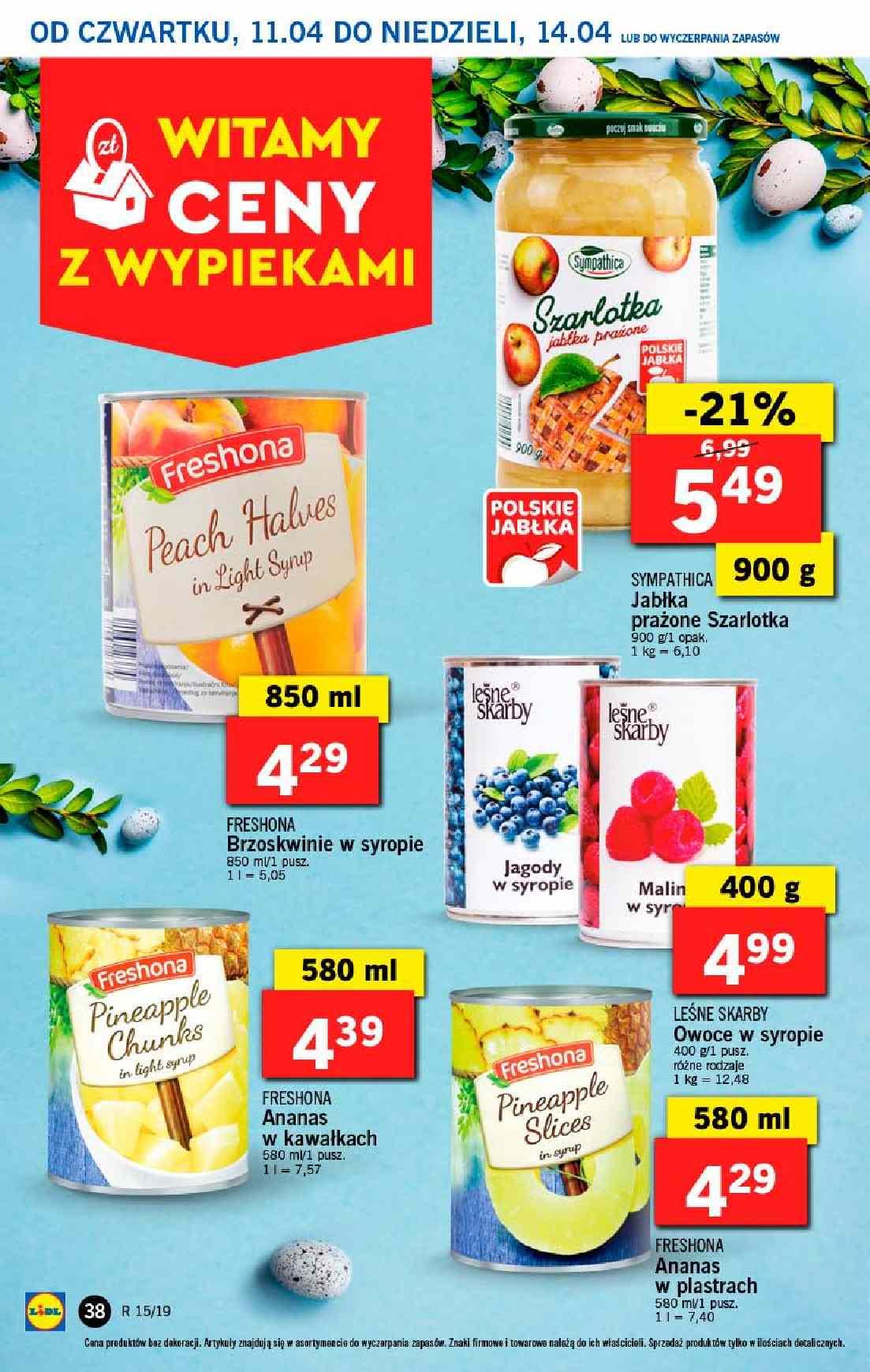 Gazetka promocyjna Lidl do 14/04/2019 str.38