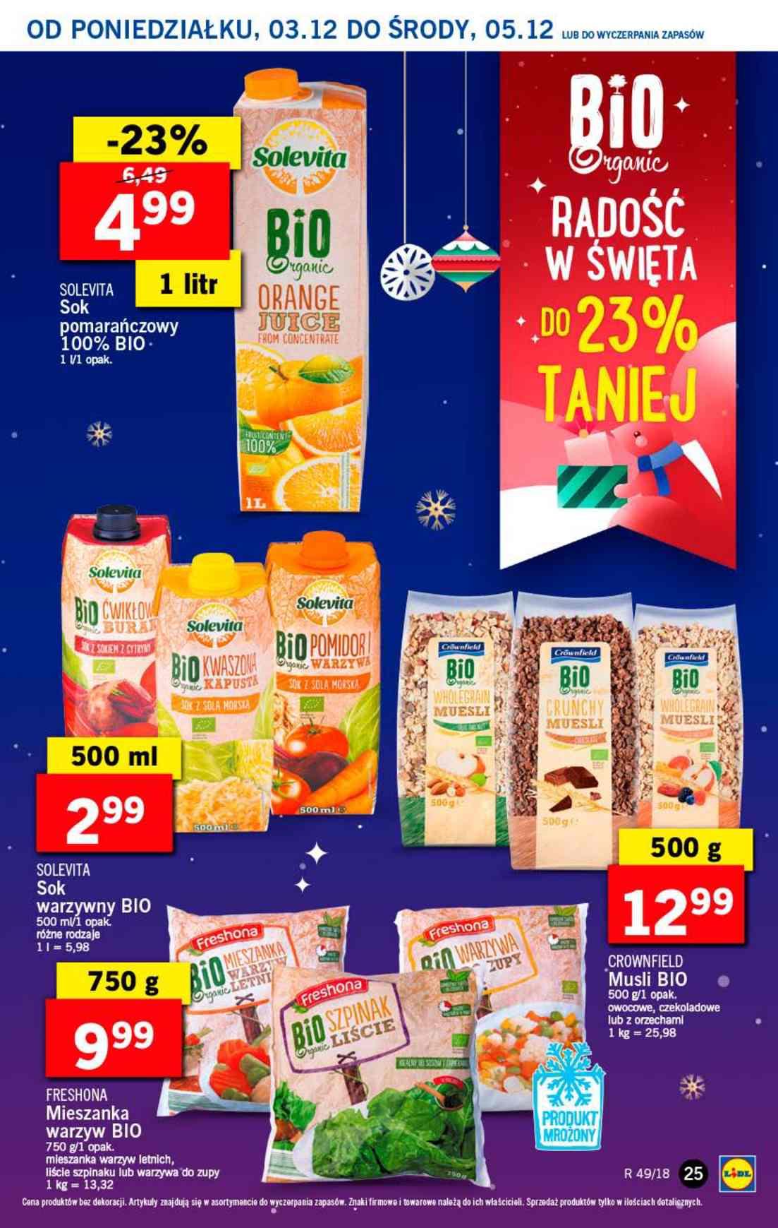 Gazetka promocyjna Lidl do 05/12/2018 str.25