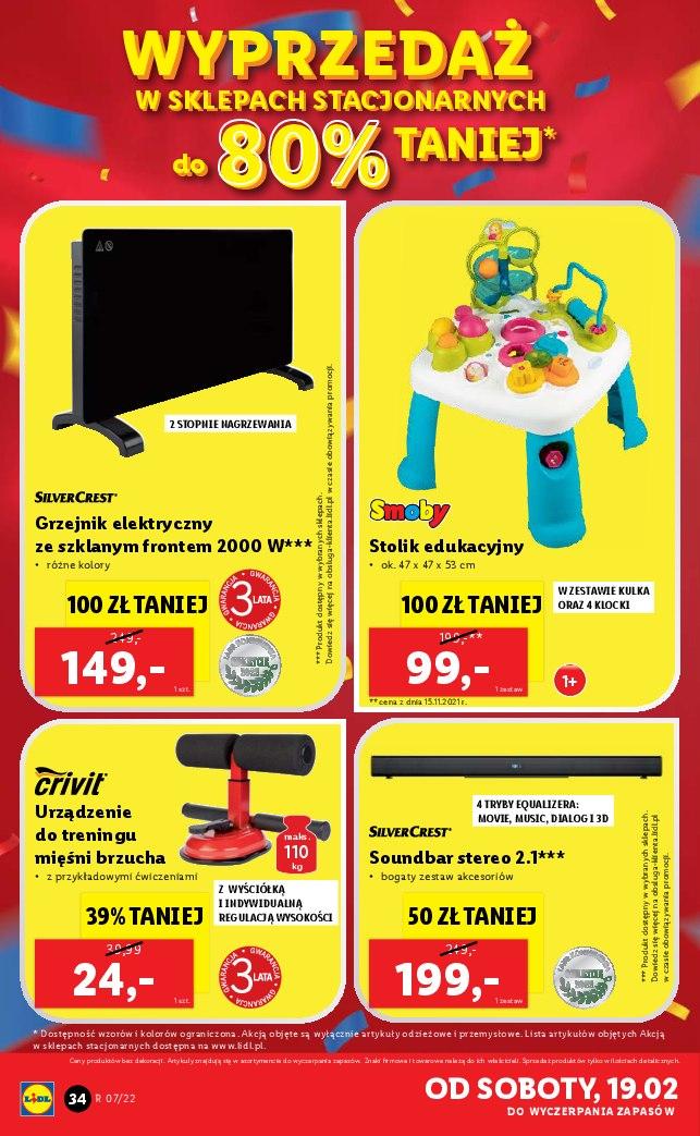 Gazetka promocyjna Lidl do 19/02/2022 str.34