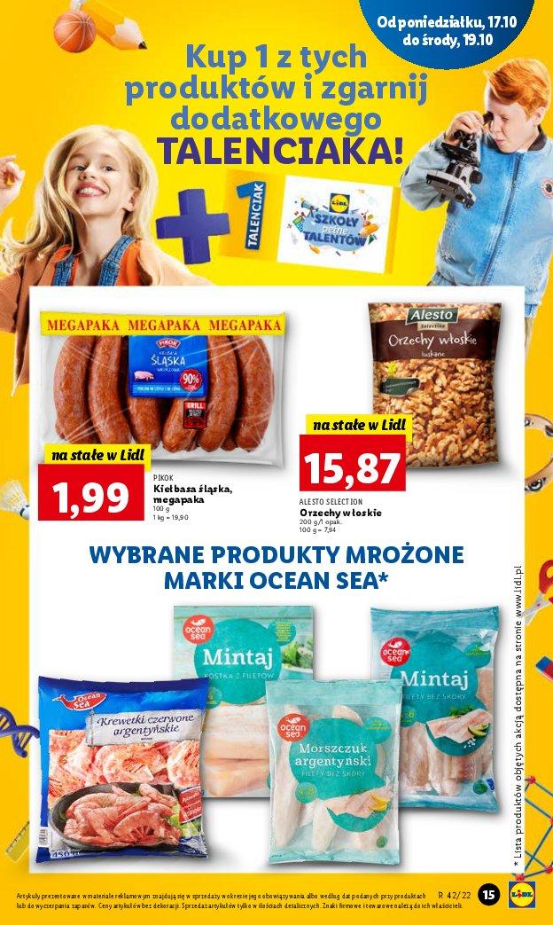 Gazetka promocyjna Lidl do 19/10/2022 str.15