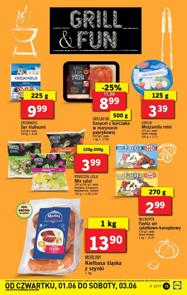 Gazetka promocyjna Lidl do 03/06/2017 str.15